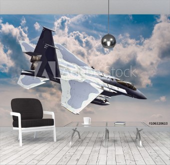 Bild på F-15C Eagle 3D rendering